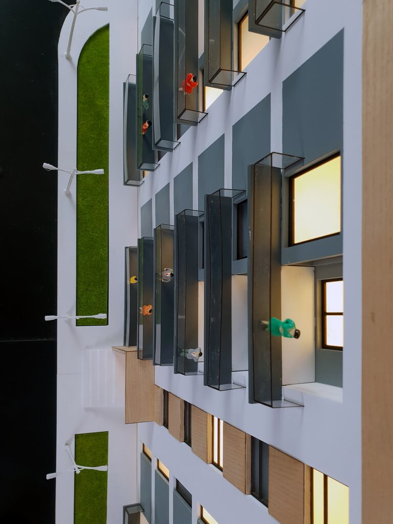 Modern Apartment Block