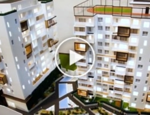 Apartment Development Model at 1:100 Scale