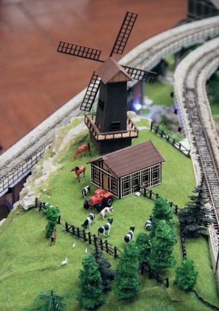 model railroad layout