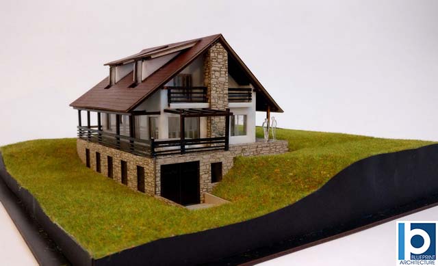 mountain house scale model