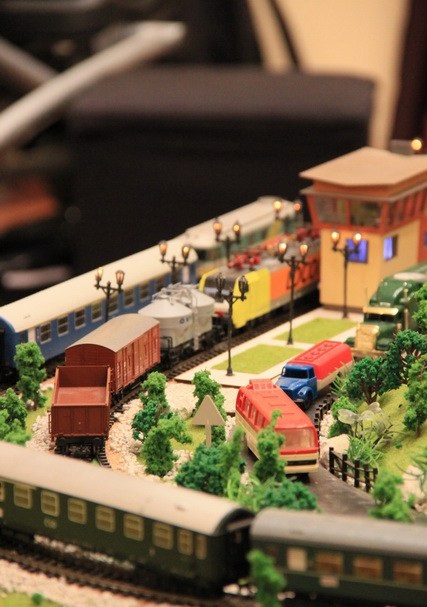 scale model train