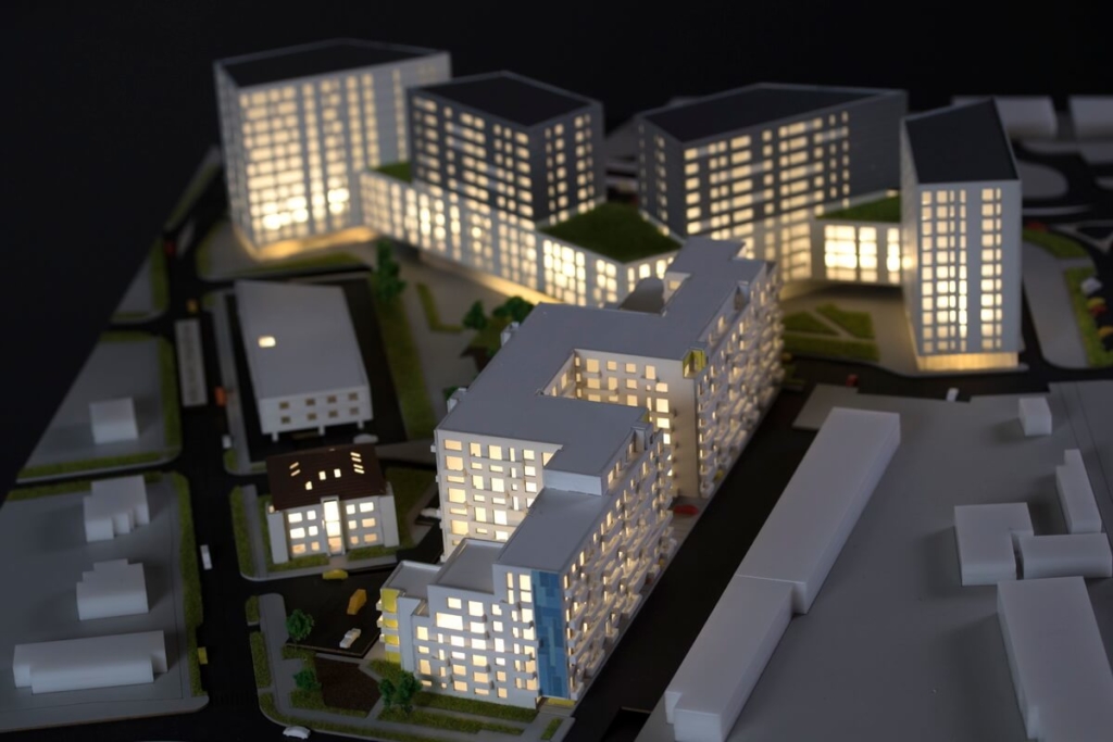 Housing Sales Model 150 Scale Architectural Model Makers