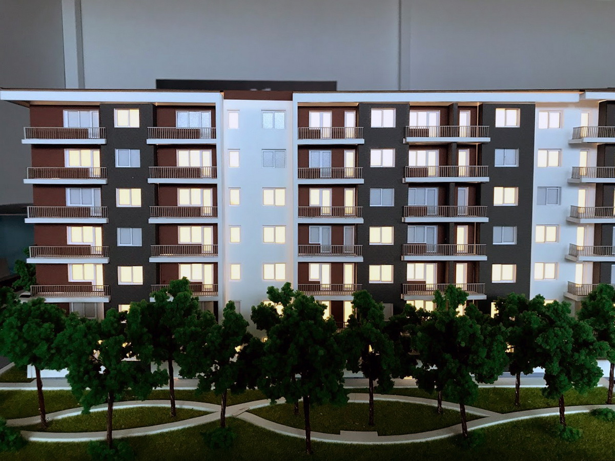 apartment Building model