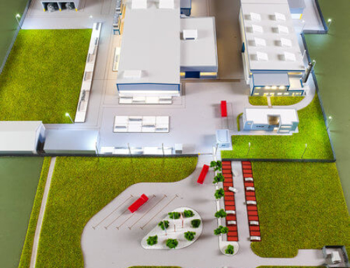 Hammerer Factory architectural model