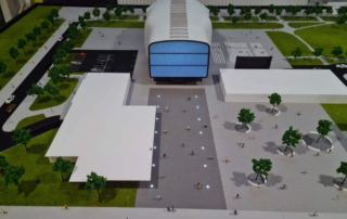 Scale Model of Cultural Center