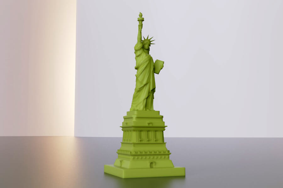 3D Printed Statue of Liberty