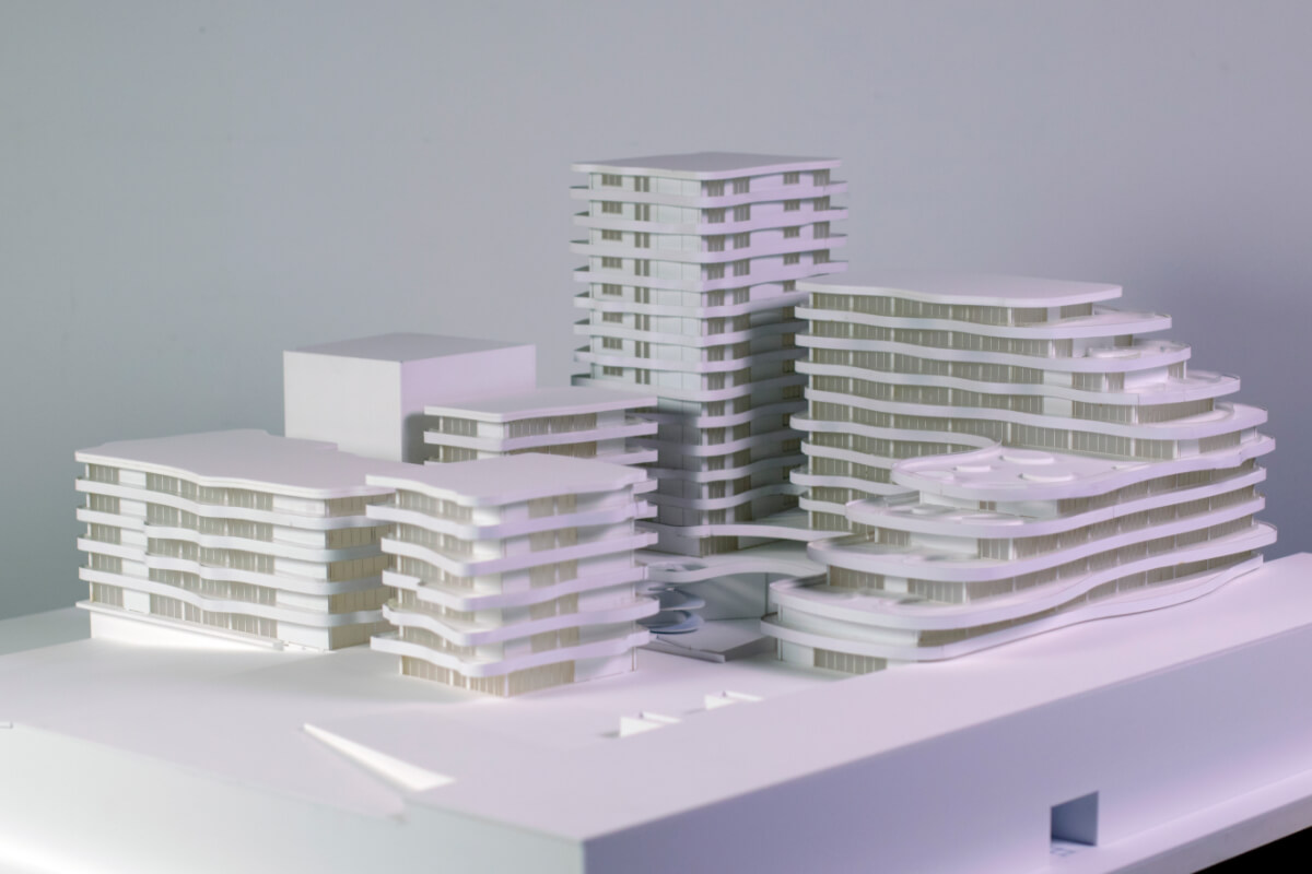 Residential Buildings scale Model