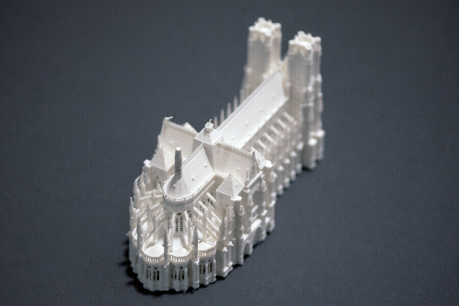 Reims Cathedral 3d Print