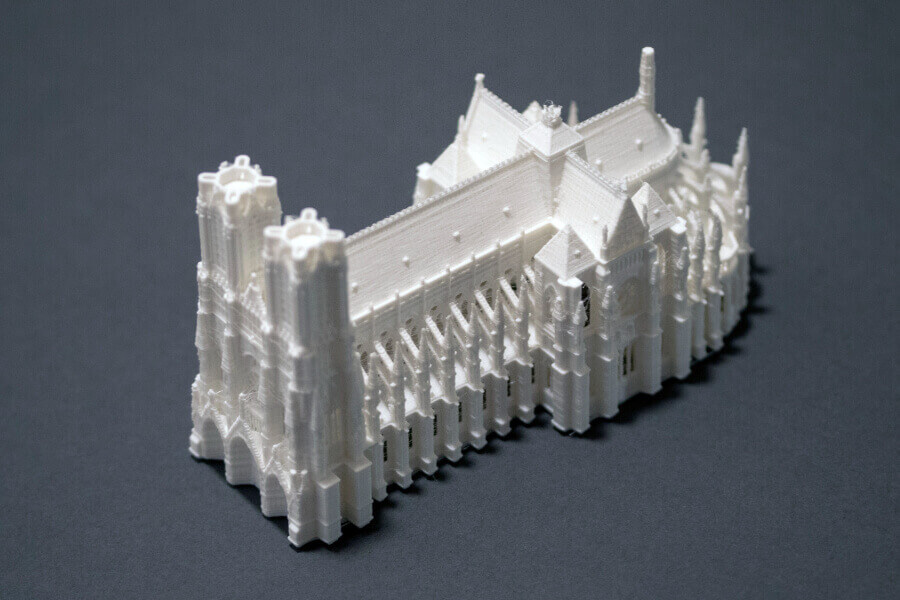 Reims Cathedral model