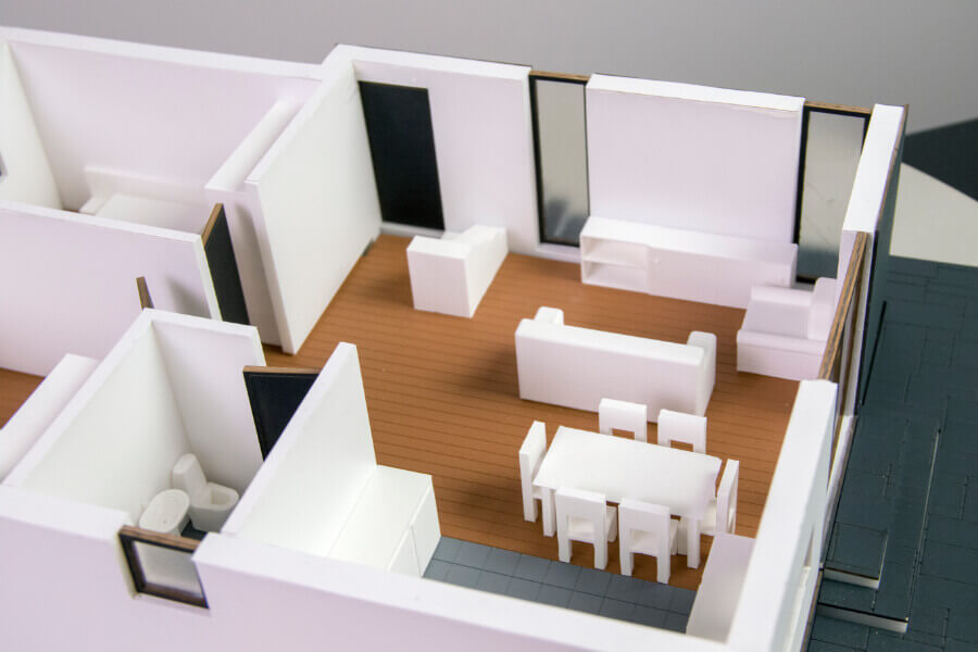 Scale Apartment Model Making