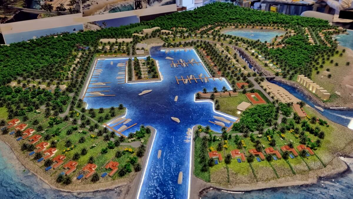 Marina Bay Resort Scale Model