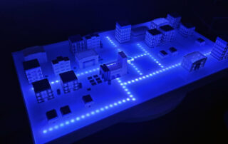 Interactive Scale Model green energy