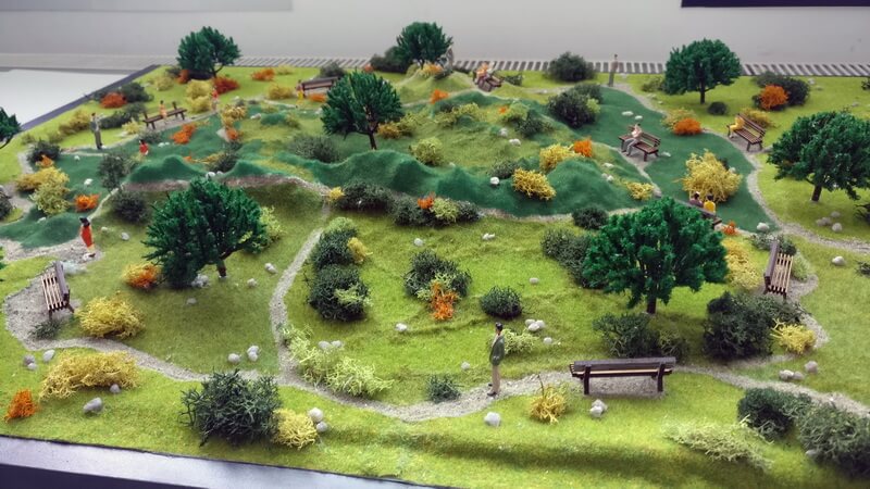Landscape scale model