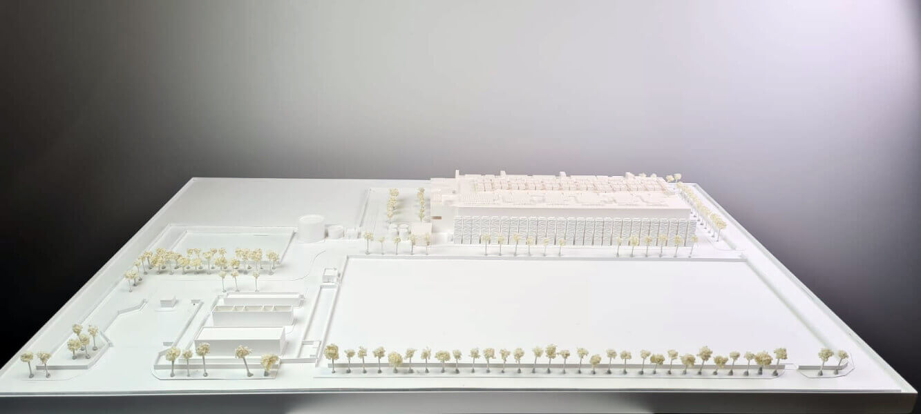 model for industrial area