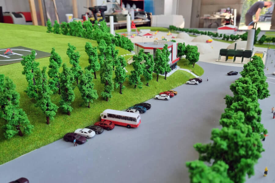 scale model factory