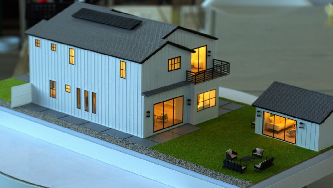 villa miniature model