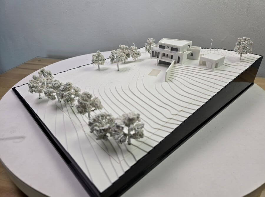 Hillside Family Home Model
