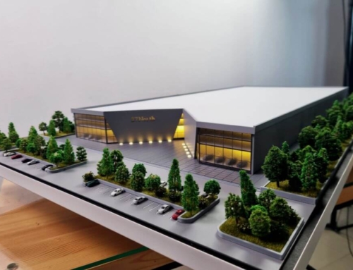 Car Dealership Scale model