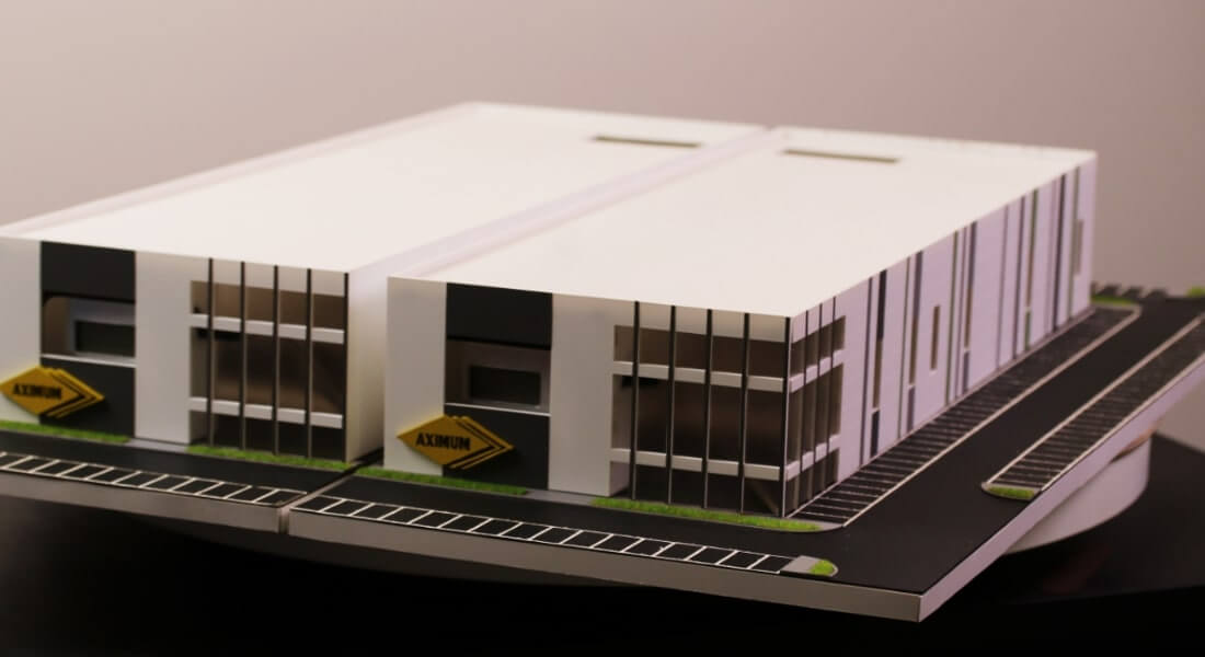 commercial retail complex model