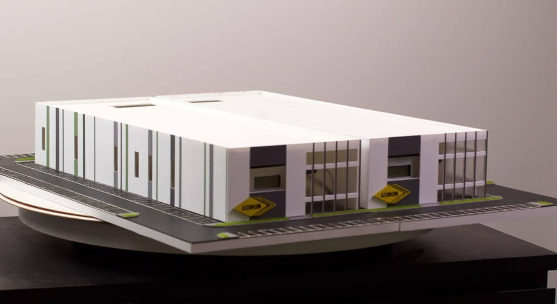 model of commercial complex