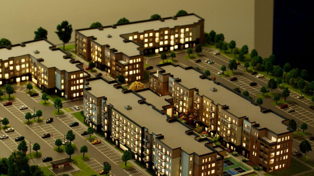 scale model for real estate developers