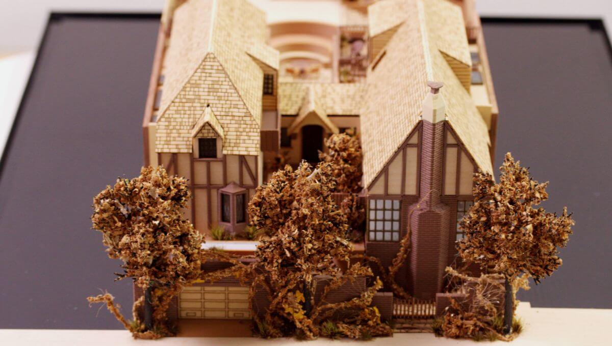 Tudor House Architecture Model