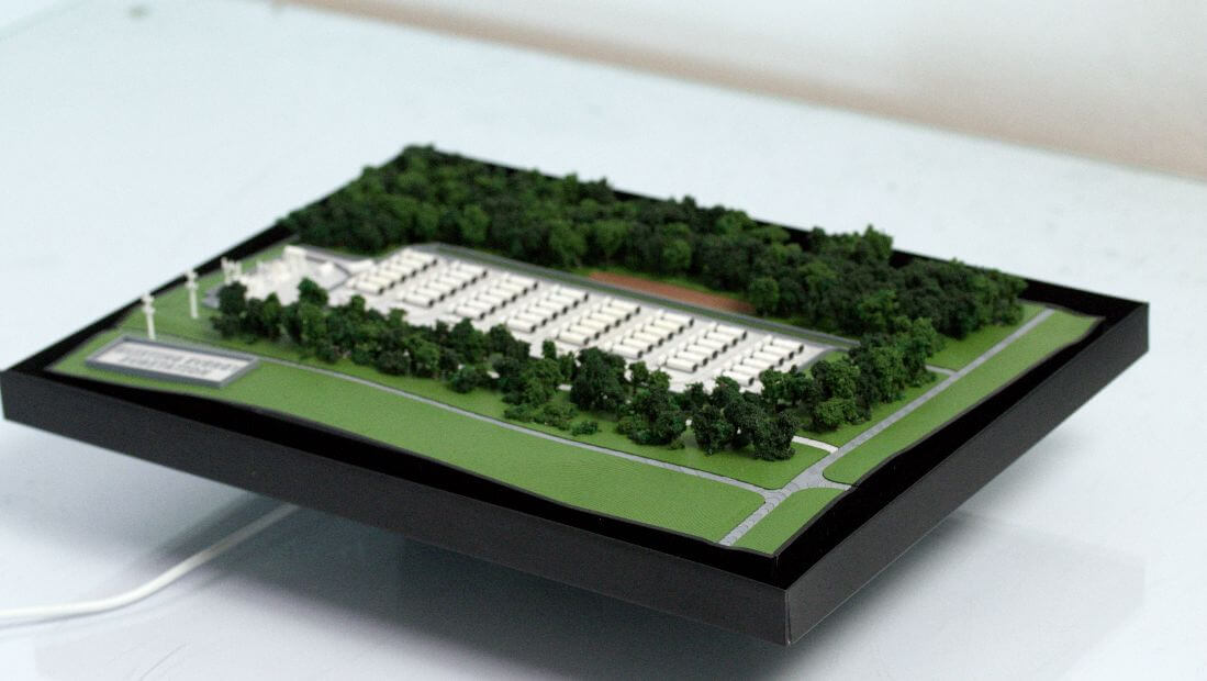 Grid scale battery model