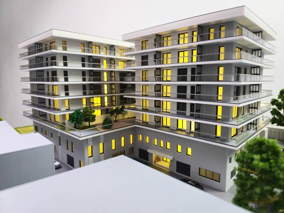 contemporary residential complex