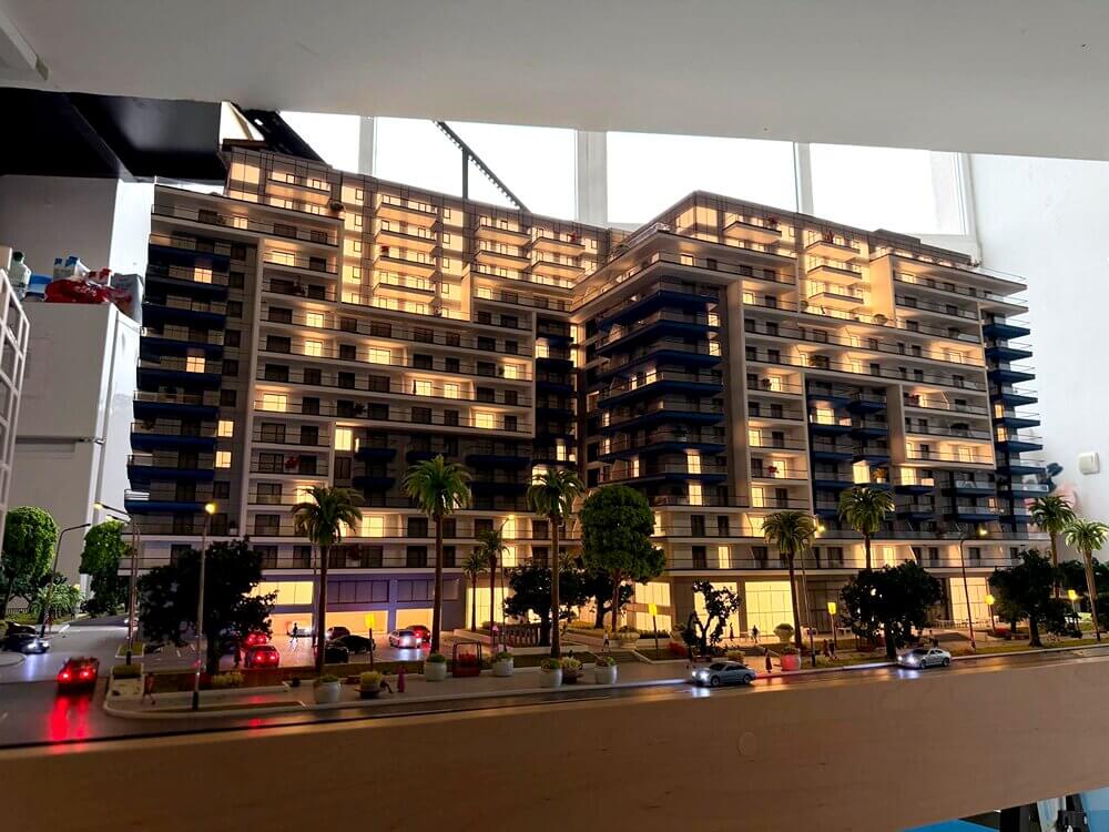 Residential Complex Scale model