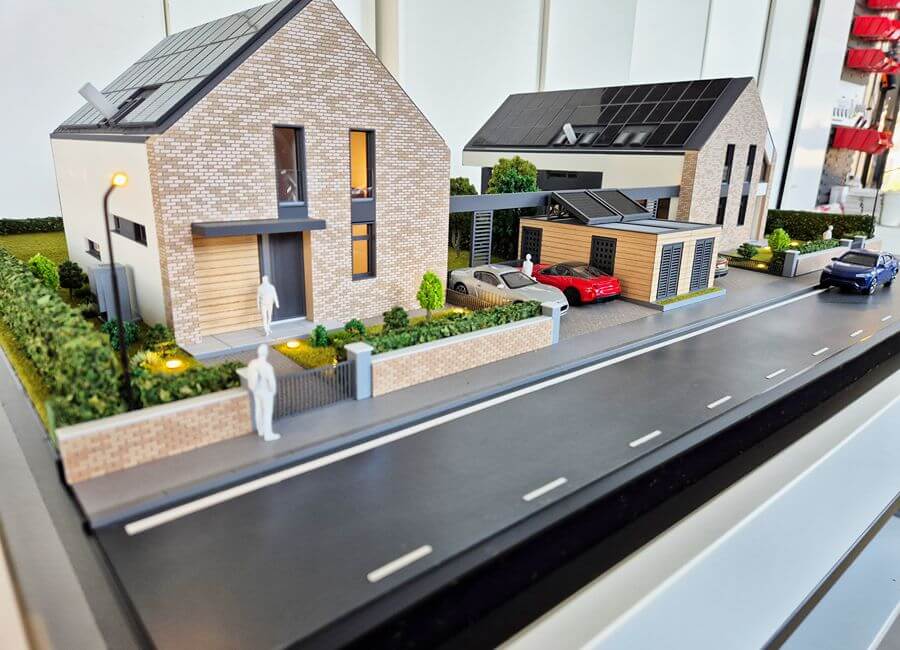 House Architectural Scale Model