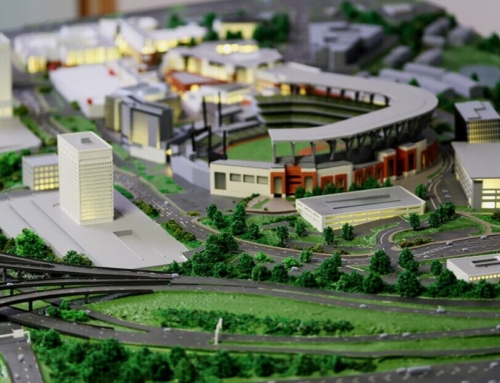 Sports Campus Architectural Model